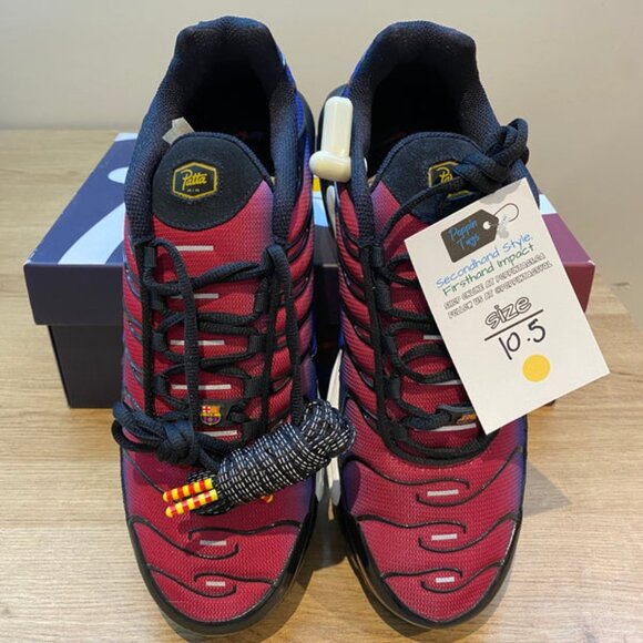 Nike Air Max PlusPatta FC Barcelona Culers Del Món Shoes - Size 10.5 - Picture 2 of 8